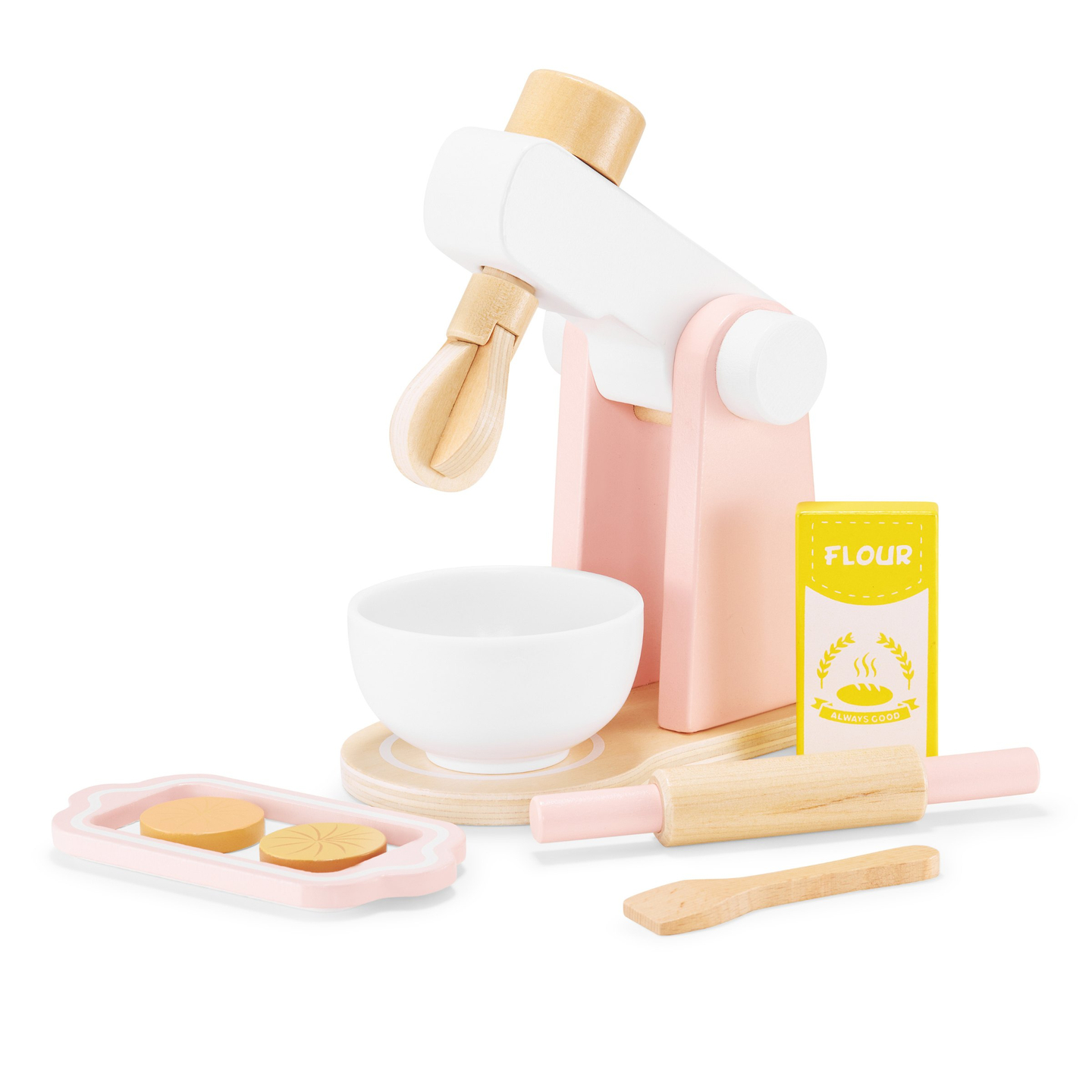 Degblandare i trä med tillbehör, för barn