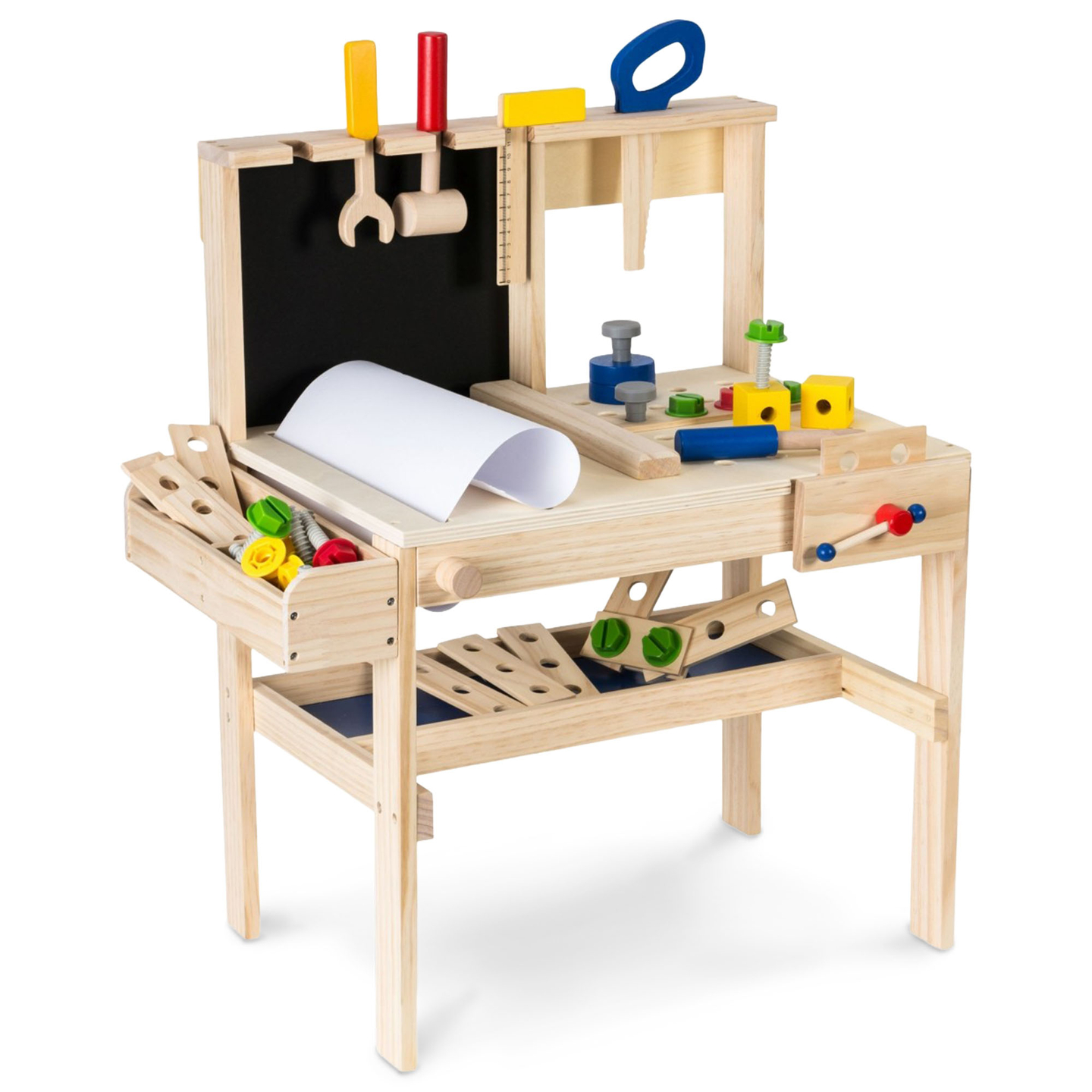 DIY-set i trä XXL - 75 bitar