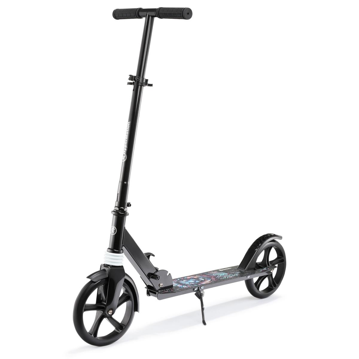 Tvåhjulig scooter för unga vuxna - med stötdämpare - Hypermotion CITY SWIFT Digital Lion - 100 kg