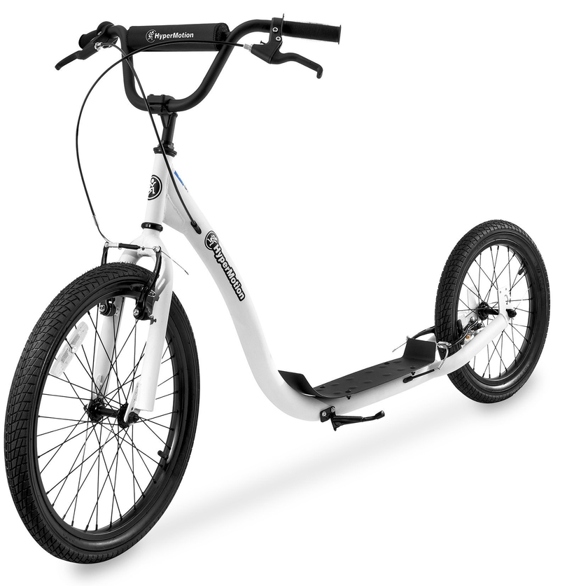 HyperMotion RIVA City scooter med 50 cm och 40 cm uppblåsbara hjul