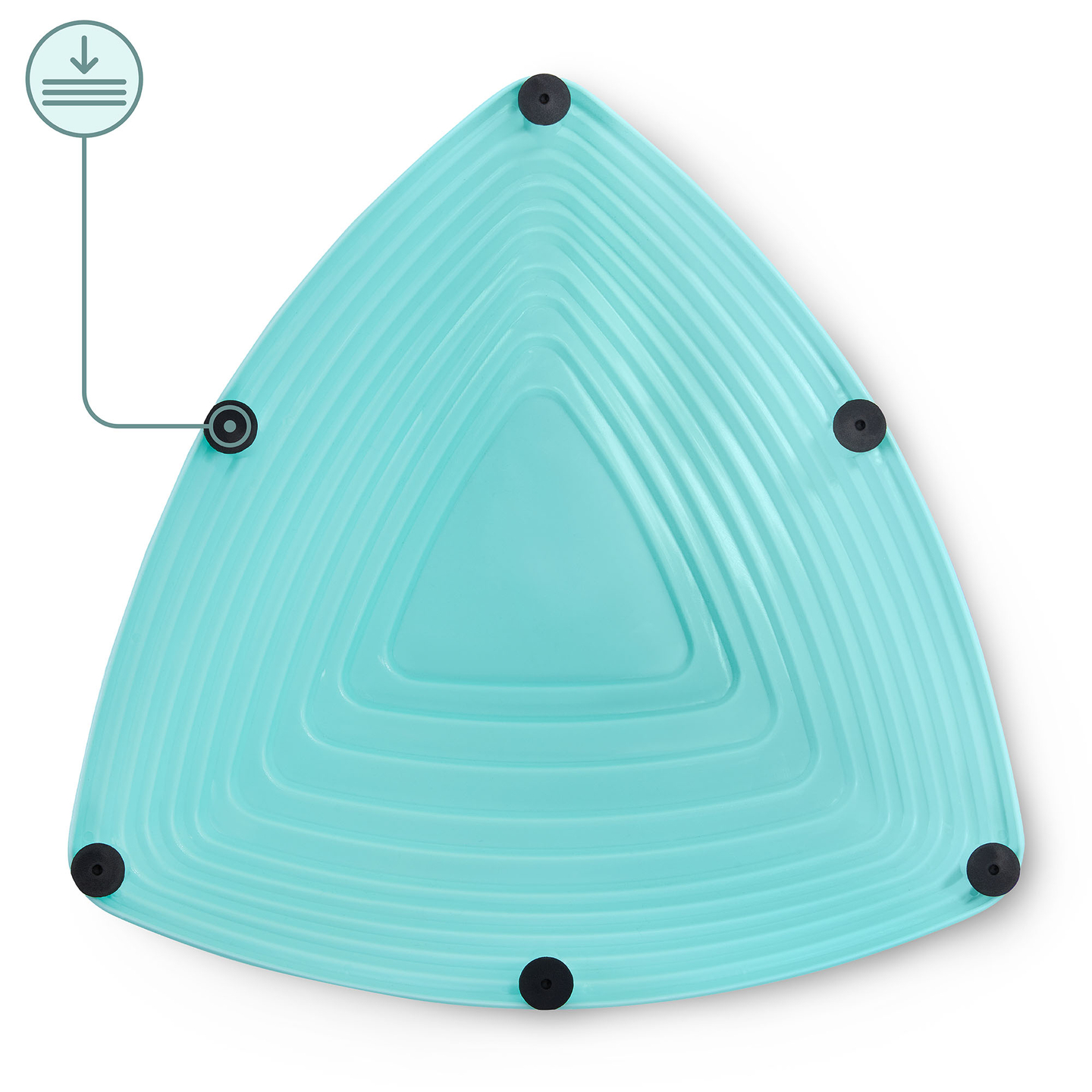 Färgglada balansstenar - 6 stycken