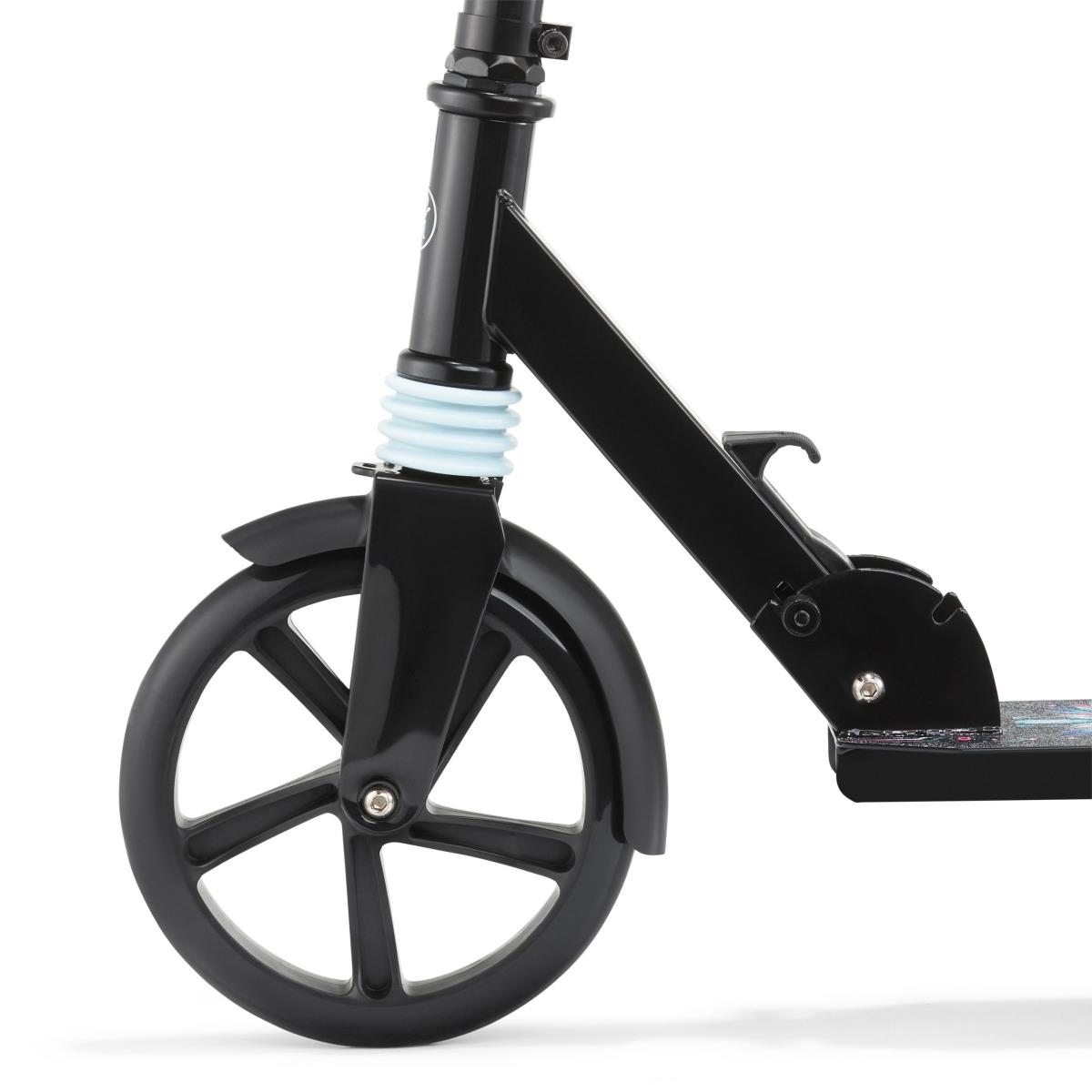 Tvåhjulig scooter för unga vuxna - med stötdämpare - Hypermotion CITY SWIFT Digital Lion - 100 kg