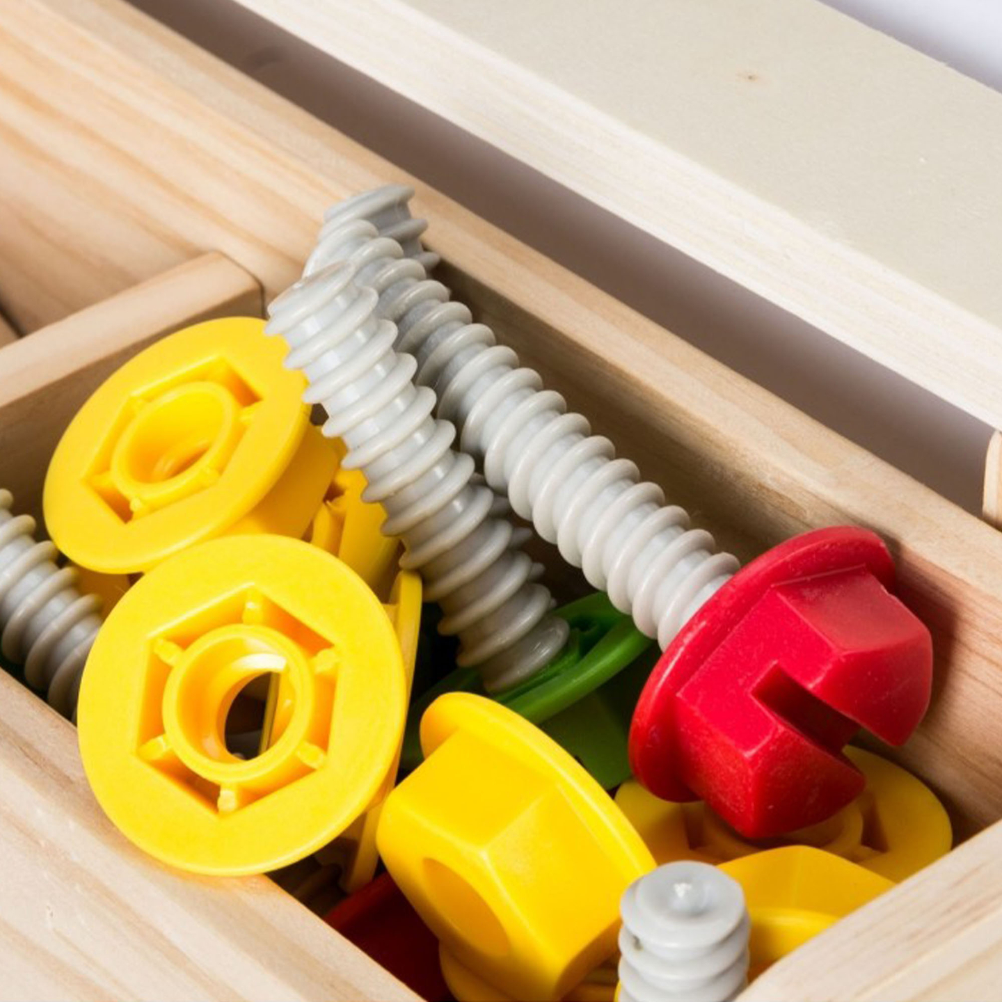 DIY-set i trä XXL - 75 bitar