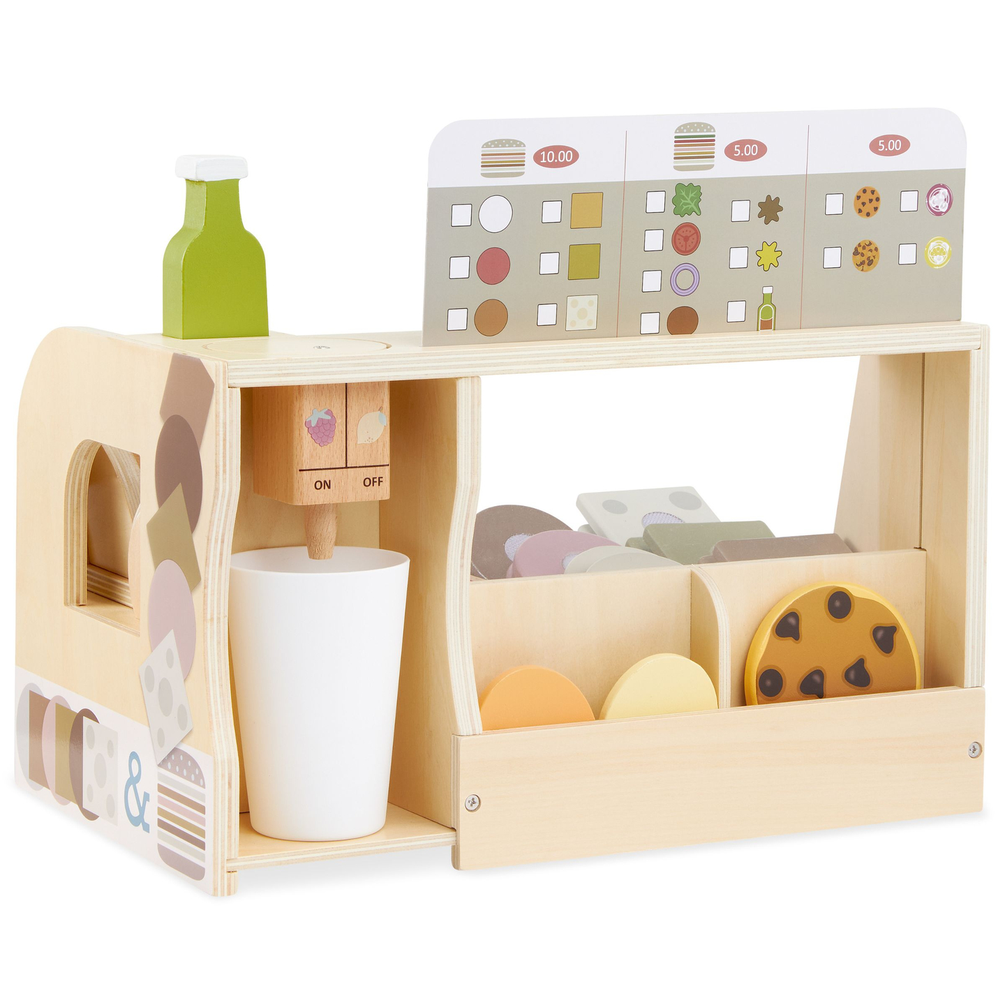 Smörgåsbar i trä - restaurang