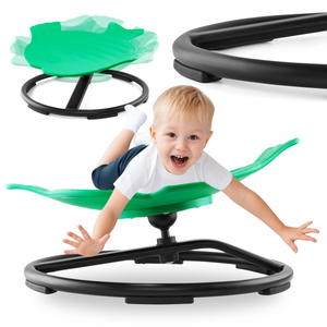 Minikarusell för barn Fisk - färg grön