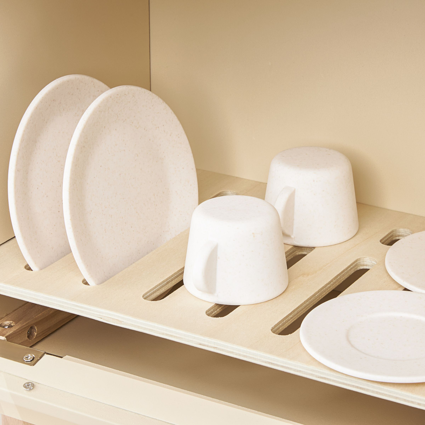 Trädiskmaskin med tillbehör