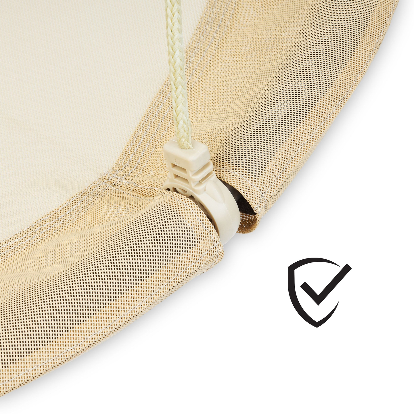 HyperMotion storkbo gunga - 100 cm diameter, boho beige färg