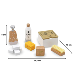 Städset i trä för barn - 10 artiklar