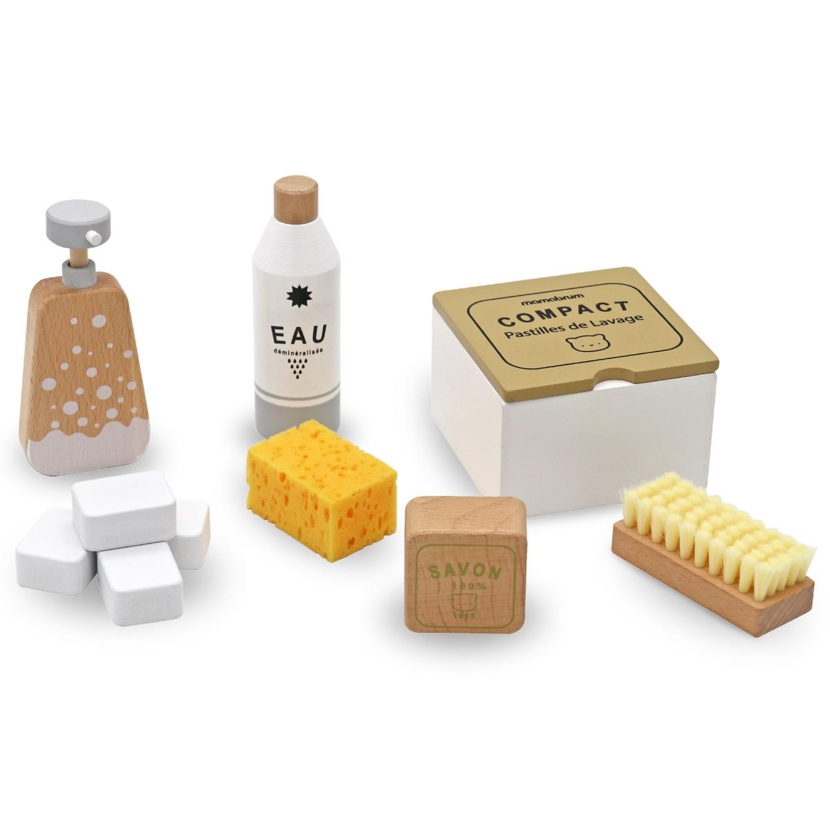 Städset i trä för barn - 10 artiklar