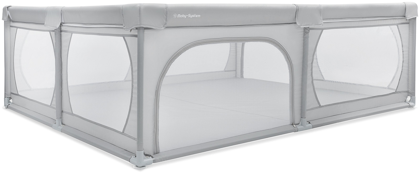 Stor lekpark 200 cm x 140 cm - lekplats för barn, torr bassäng