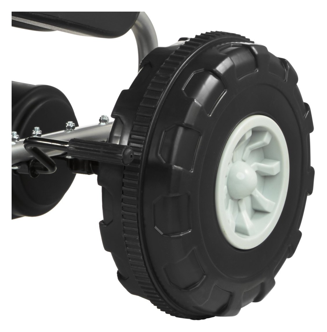 CHESTER gokart med trampdator - för barn 3-6 år - grå