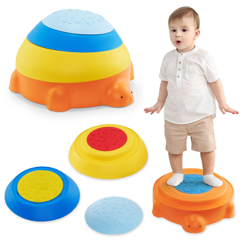 Sensorisk stig för barn - Colourful Turtle