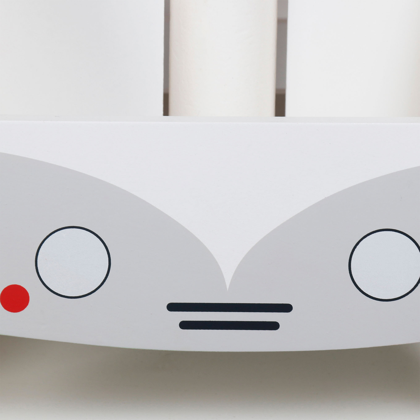 Träbuss för barn - Buss med förvaringsfack och plats för gosedjur