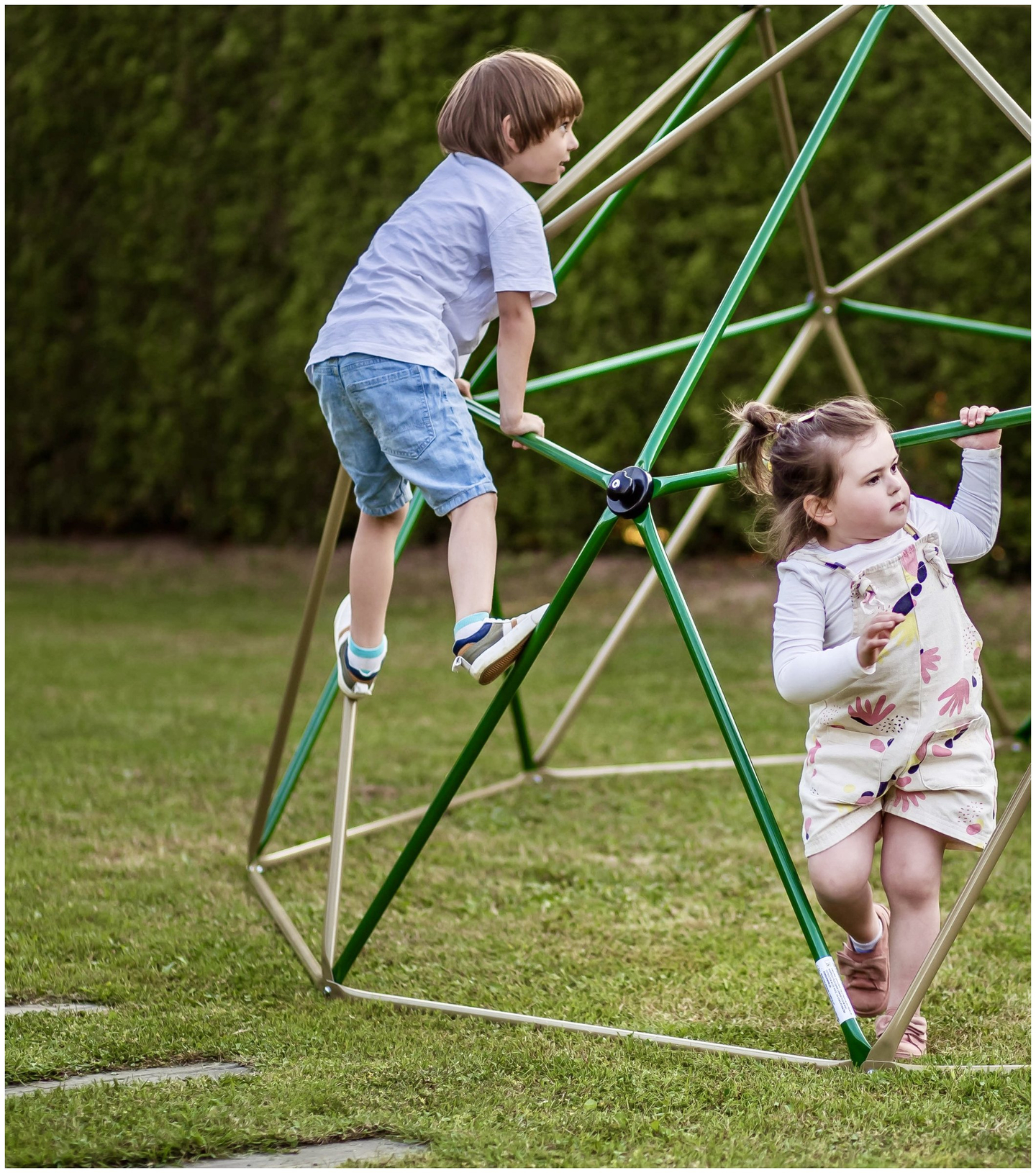 HyperMotion Barnklättringskupol XXL, Geodome, lekplats, diameter: 3 m