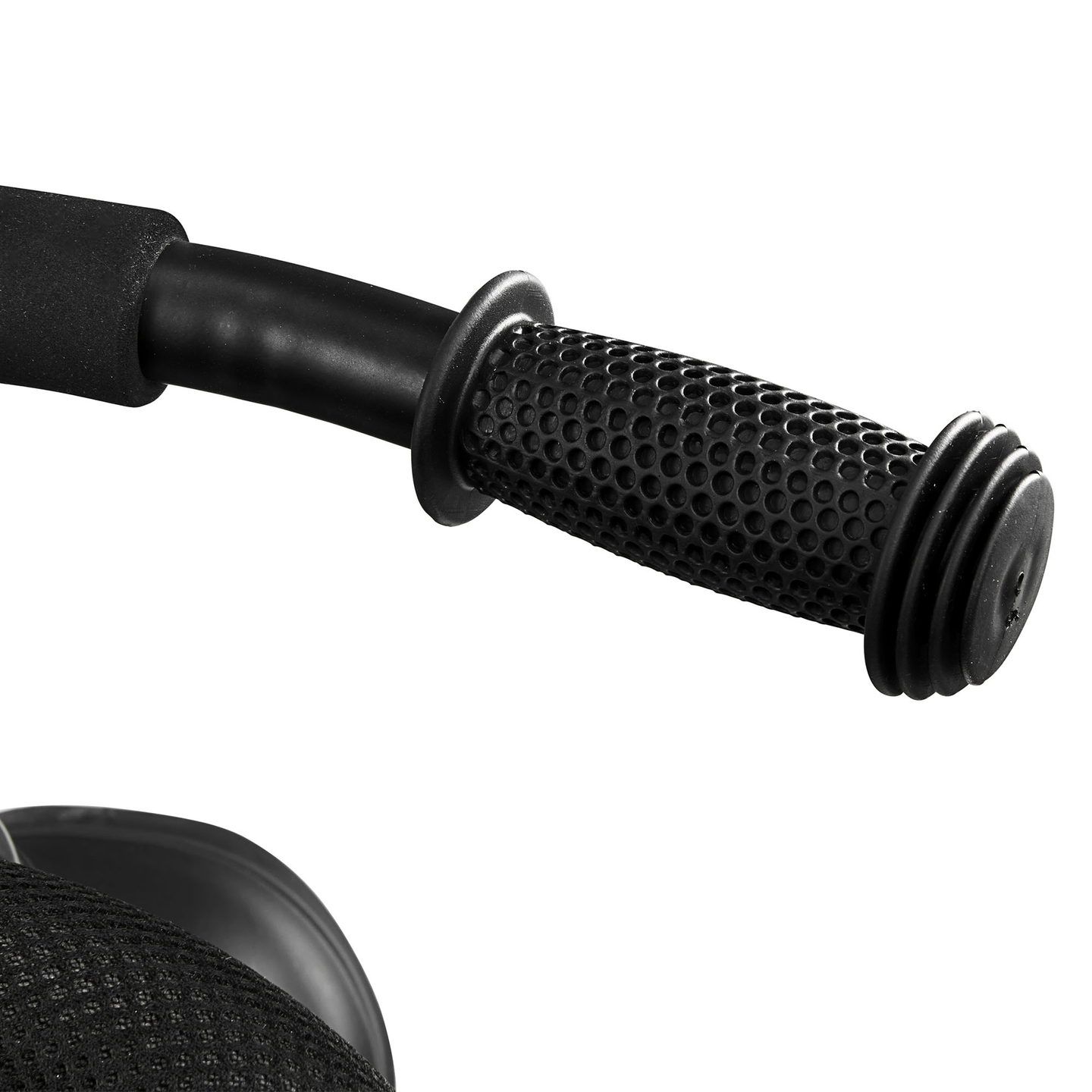 Trehjuling för barn 1-4 år - TOBI FREY - grå färg - svängbar - pumpade hjul + tryckare