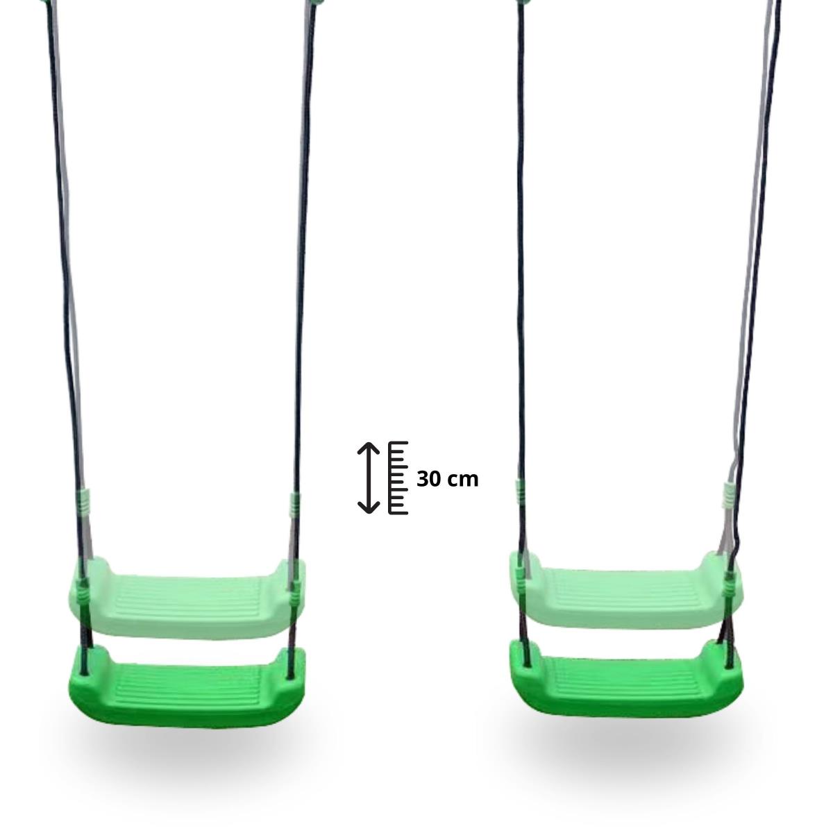 6-personers gungställning för barn - lekplats i trädgården