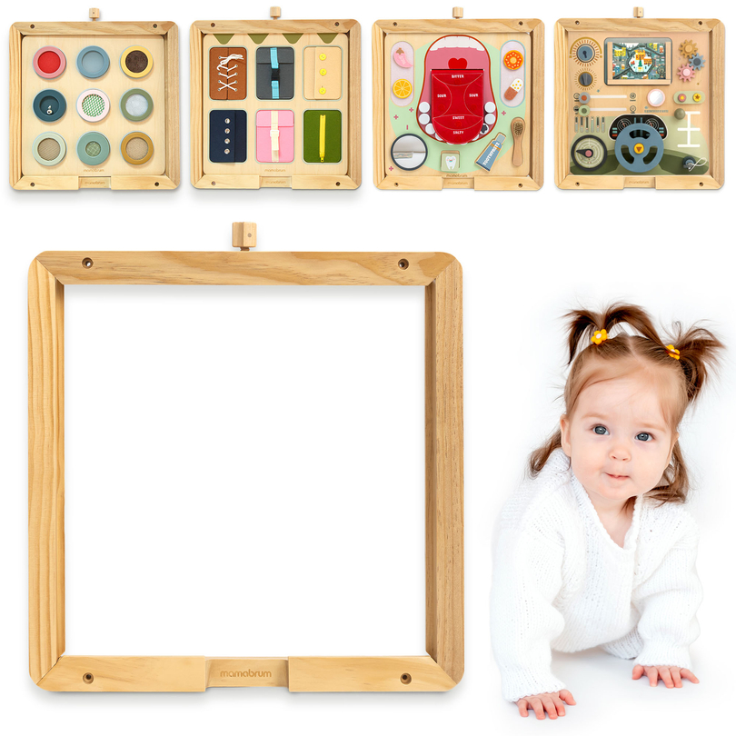 Träväggram - för montering av Mamabrum utbildningstavlor