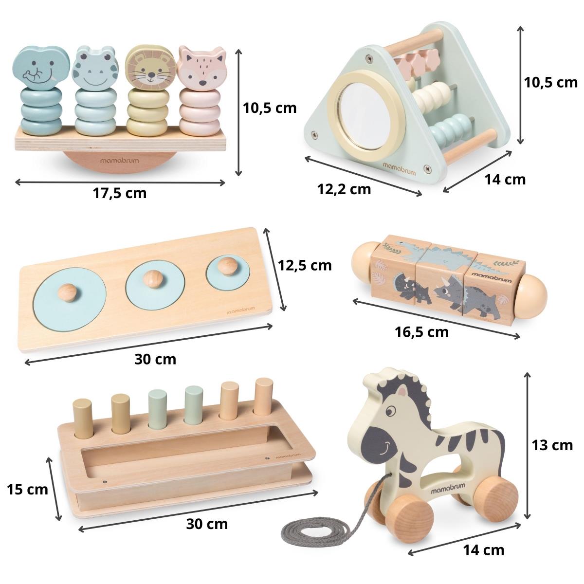 Montessori-leksaksset för barn 19-24 månader