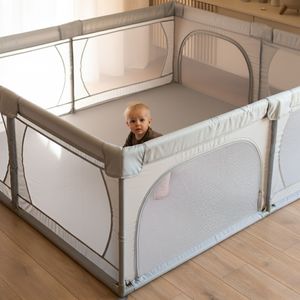 Stor lekpark 200 cm x 180 cm - lekplats för barn, torr bassäng