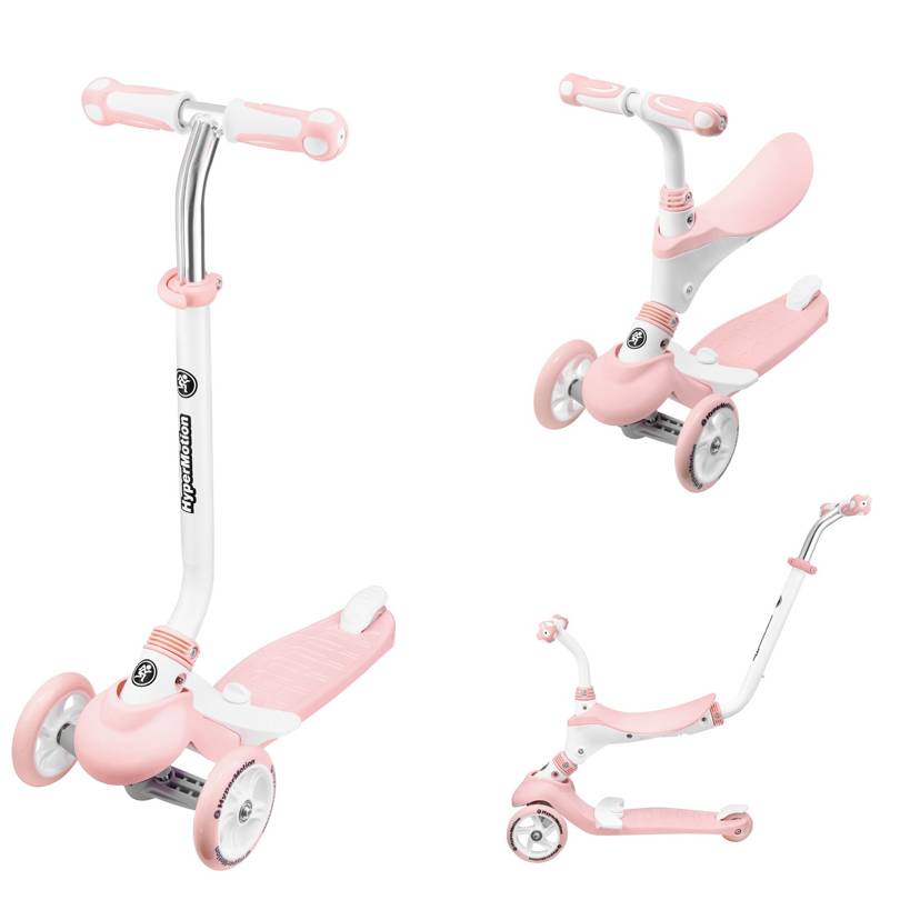 5in1 HyperMotion scooter - rosa