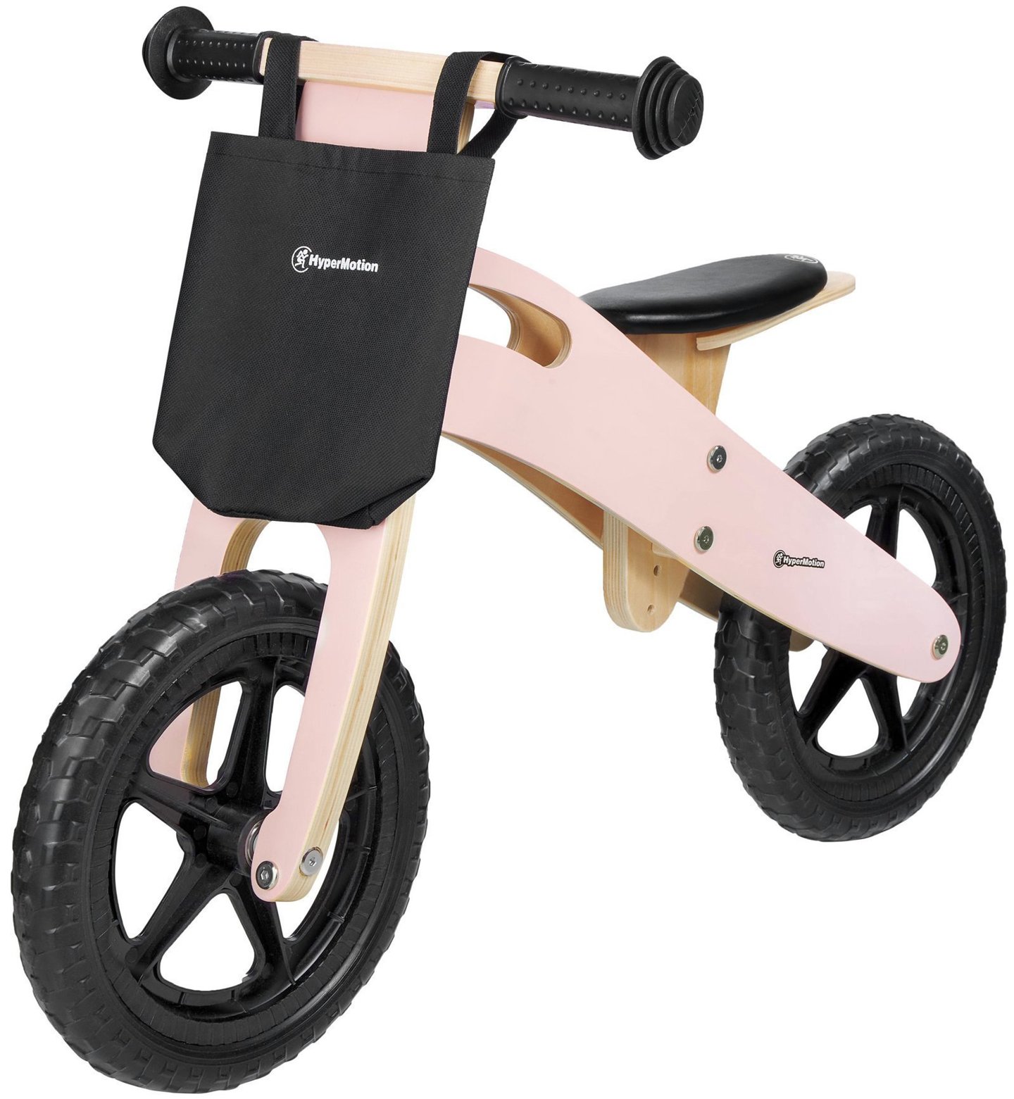 HyperMotion LEXI joggingcykel i trä - skumhjul, superlätt - rosa